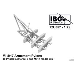 IBG 72U057 Mi-8/17 Armament Pylons 3D Printed Set