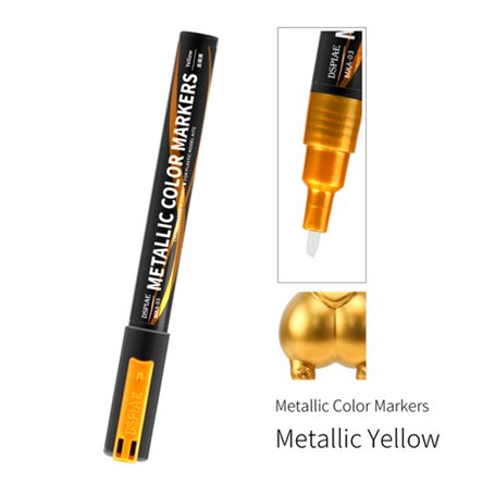 DSPIAE MKA-03 Super Metallic Color Marker Yellow