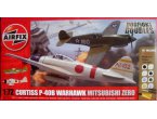 Airfix 1:72 50127 Curtiss P-40B Warhawk & Mitsubishi Zero