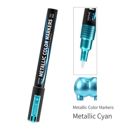 DSPIAE MKA-06 Super Metallic Color Marker Cyan