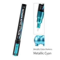 DSPIAE Marker SUPER METALLIC COLOR MARKER - Cyan