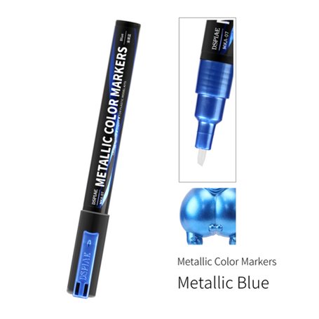 DSPIAE MKA-07 Super Metallic Color Marker Blue