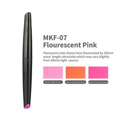 DSPIAE MKF-07 Water-Based Soft Head Marker Fluorescent Pink