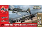 Airfix 1:72 Focke Wulf Fw-190 A-8 i Hawker Typhoon Mk.Ib | z farbkami |