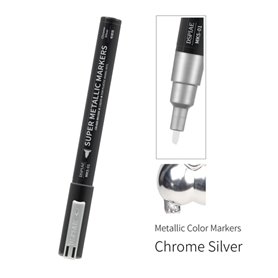 DSPIAE MKS-01 Super Metallic Marker Chrome Silver