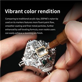 DSPIAE MKS-02 Super Metallic Marker Titanium Gold