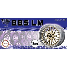 Fujimi 193687 1/24 WHEEL-02 BBS LM 18inch