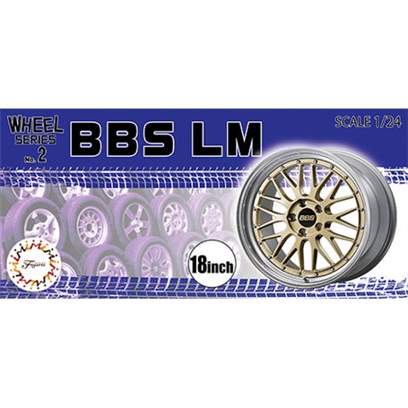 Fujimi 193687 1/24 WHEEL-02 BBS LM 18inch