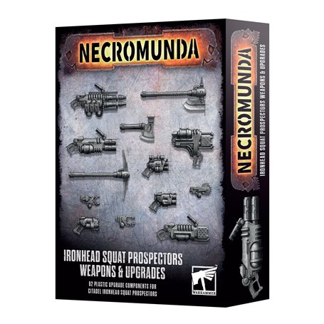 Necromunda Squat Prospectors Weapons & Upgrades