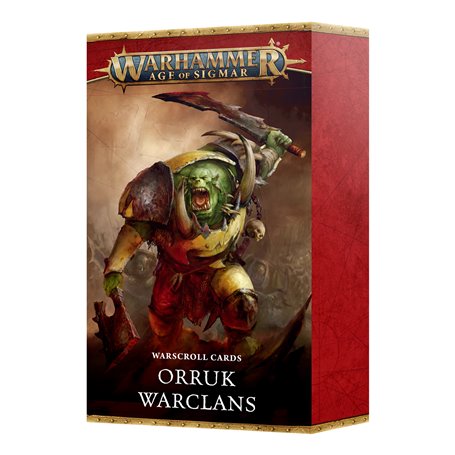 WARSCROLL CARDS Orruk Warclans