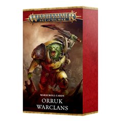 WARSCROLL CARDS Orruk Warclans