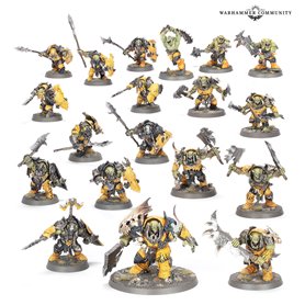 SPEARHEAD Orruk Warclans Ironjawz Bigmob