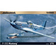 Eduard 1:72 North American P-51D Mustang - ProfiPACK edition