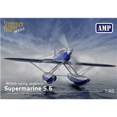 AMP 1:48 Supermarine S.6 - BRITISH RACING SEAPLANE - SCHNEIDER TROPHY SERIES 