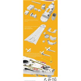 Border Model 1:350 IJN Yamato - JAPANESE BATLESHIP