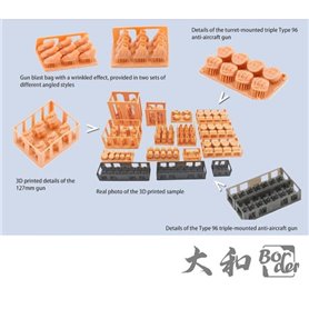 Border Model 1:350 IJN Yamato - JAPANESE BATLESHIP