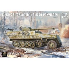 Border Model 1:35 Sd.Kfz.251/22 Pakwagen W/7.5cm PAK.40 