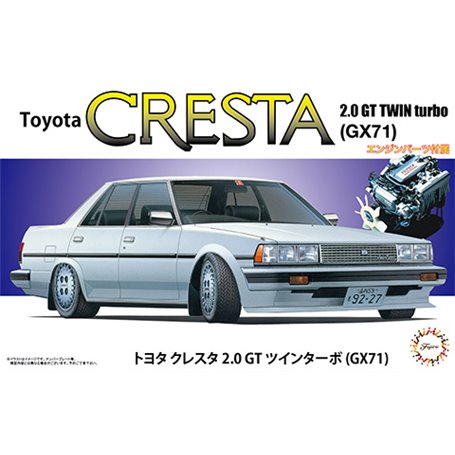 Fujimi 047287 1/24 ID-178 Cresta 2.0 GT Twin Turbo GX71