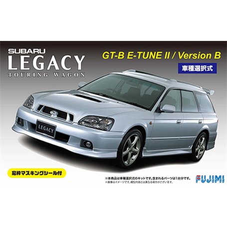 Fujimi 047515 1/24 ID-77 Legacy Touring Wagon GT-B E-TuneII / Version B w/Window Frame Masking