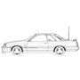 Fujimi 047744 1/24 HC-5 7th Skyline GTS 2 Door (High Society Car Version)