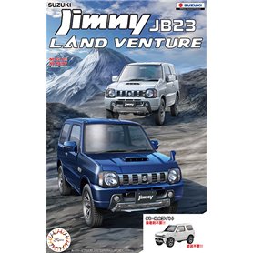 Fujimi 1:24 Suzuki Jimny JB23 - RAND VENTURE/PEARL WHITE - NO GLUE/PAINT