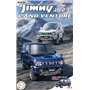 Fujimi 1:24 Suzuki Jimny JB23 - RAND VENTURE/NOCTURNE BLUE PEARL - NO GLUE/PAINT