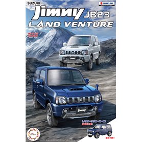 Fujimi 1:24 Suzuki Jimny JB23 - RAND VENTURE/NOCTURNE BLUE PEARL - NO GLUE/PAINT
