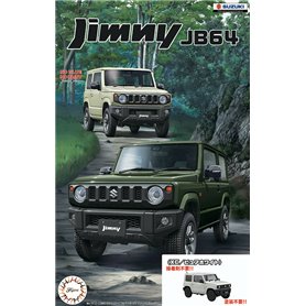 Fujimi 1:24 Suzuki Jimny JB64 - XC/PURE WHITE - NO GLUE/PAINT