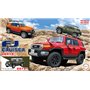 Fujimi 1:24 Toyota FJ Cruiser - TWO TONE DARK GREEN TYPE - NO GLUE/PAINT