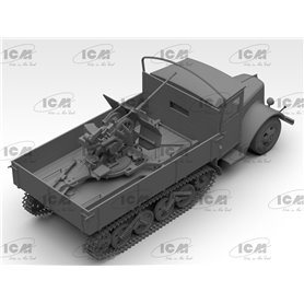 ICM 35455 Sd.Kfz.3b with Flak 38 Truppenluftschutzwagen