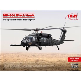 ICM 1:48 MH-60L Black Hawk - US SPECIAL FORCES HELICOPTER