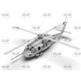 ICM 48360 MH-60L Black Hawk US Special Forces Helicopter