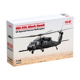 ICM 48360 MH-60L Black Hawk US Special Forces Helicopter