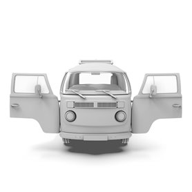 AK Interactive 1:35 T2 Model 1972 - COMMERCIAL VAN