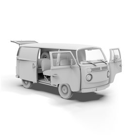 AK Interactive 1:35 T2 Model 1972 - COMMERCIAL VAN