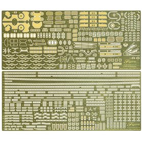 Fujimi 116952 1/700 G-up No 111 Photo-Etched Parts for Kan Next IJN Battleship Musashi