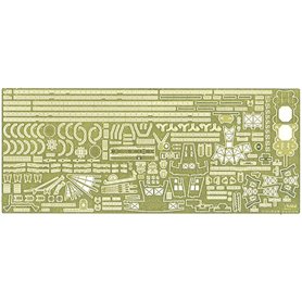 Fujimi 452005 1/700 KG-21 EX-1 IJN Battleship Kirishima Full Hull Model Special Version w/Photo-Etched Parts