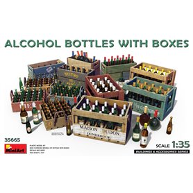 Mini Art 1:35 ALCOHOL BOTTLES W/BOXES