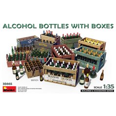 Mini Art 1:35 ALCOHOL BOTTLES W/BOXES