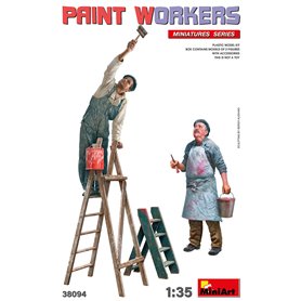 Mini Art 1:35 PAINT WORKERS