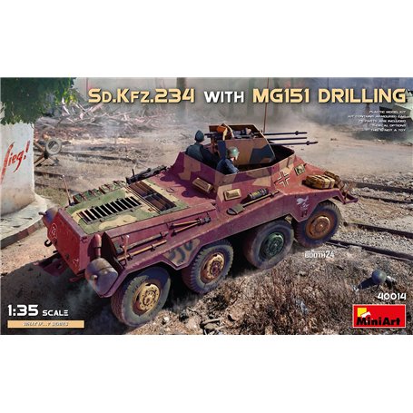 Mini Art 40014 Sd.Kfz. 234 with MG151 Drilling