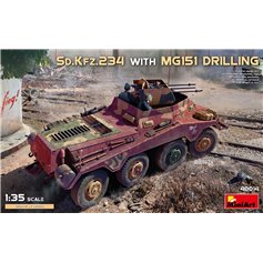 Mini Art 1:35 Sd.Kfz.234 W/MG151 Drilling