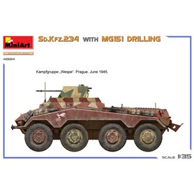 Mini Art 1:35 Sd.Kfz.234 W/MG151 Drilling