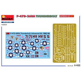 Mini Art 1:48 Republic P-47D-26RA Thunderbolt - ADVANCED KIT