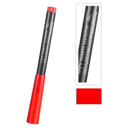 DSPIAE MK-04 Red Soft Tipped Marker Pen (56126)