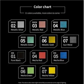 DSPIAE MK-07 Mecha Yellow Soft Tipped Marker Pen (56129)