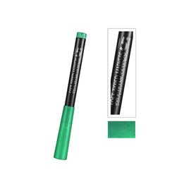 DSPIAE MKM-05 Metallic Green Soft Tipped Marker Pen (56113)