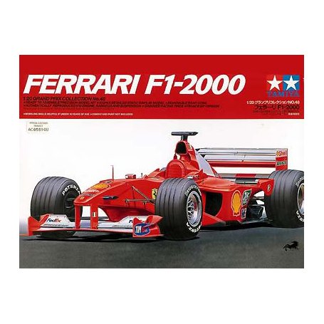 TAMIYA 20048 FERRARI F1-2000