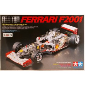 TAMIYA 20054 FERRARI F2001 CLAER