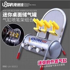 U-STAR Stojak MINI AIR RECEIVER AND AIRBRUSH HOLDER